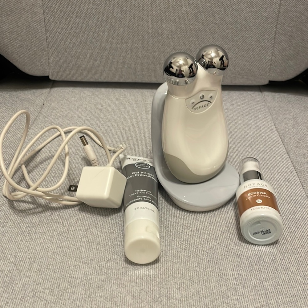Nuface facial toning device